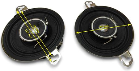 Haut-parleur coaxial Pioneer TS-876 - 87mm