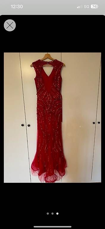 Vestiti: Rotes Abendkleid – Usato da Würenlos venduto da Donas1991 4