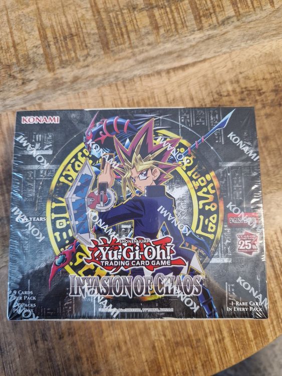 Yu-Gi-Oh! Card Game: Invasione Del Chaos Booster Pack Singolo  1 Bu Da 9 Carte Collezione Leggendaria 25 Anniversario Ita - Foto 4