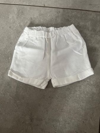 Mayoral,Taufe Sommerhose, Leinenhose, Shorts, weiss , Gr. 62