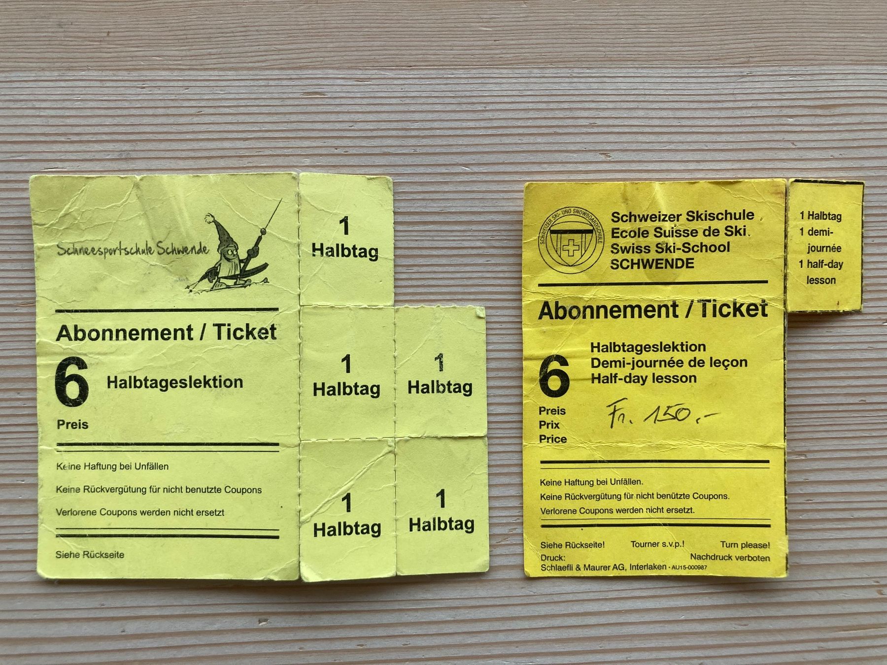 Buoni: Skischule - Schneesportschule Schwende – Nuovo (secondo la descrizione) da Appenzell venduto da Steihirt