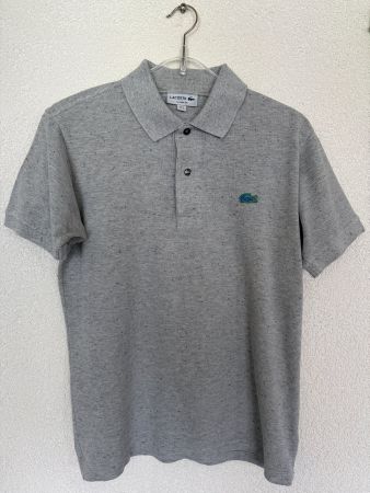 Polo Lacoste Classic Fit gris moucheté – Taille 3 / S