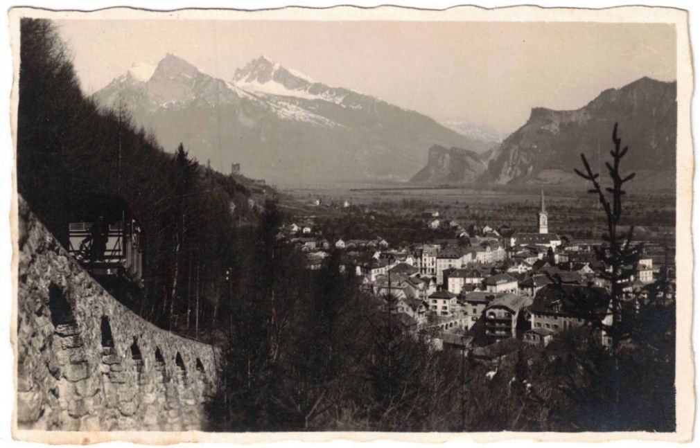 Cartoline postali: Bad Ragaz - Standseilbahn Wartenstein – Usato da Binningen venduto da Mountainrider