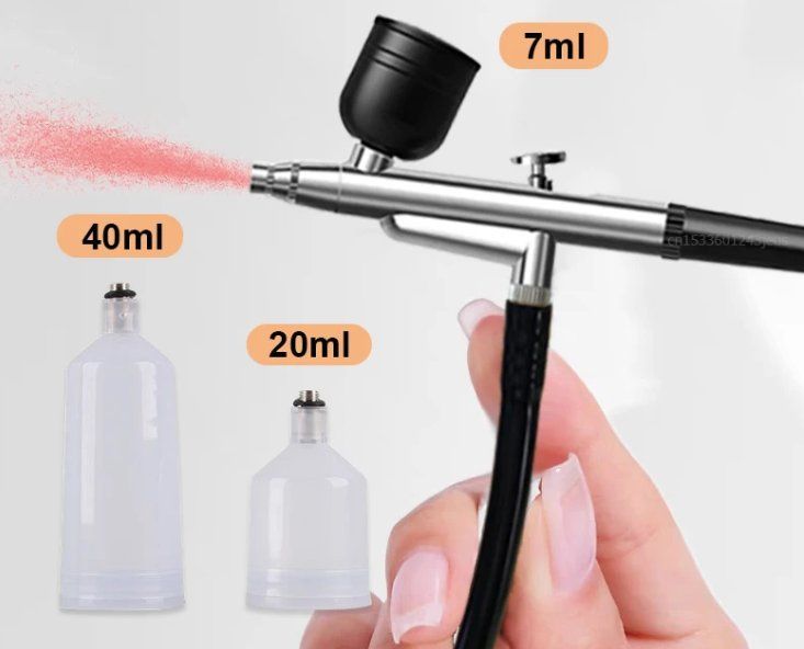 Alle Werkzeuge: Tragbares Airbrush-Pistole Set mit Kompressor – Neu und originalverpackt aus Geneve von Titi2008 3
