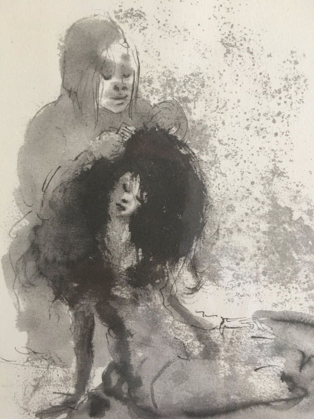 Grafica & Litografie: Leonor Fini     "Adieu IX" – Usato da Nennigkofen venduto da Sommersonnen