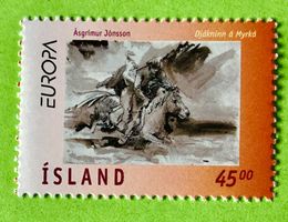 BRIEFMARKEN AUS Island UNGESTEMPELT  Siehe Original Fotos. 
