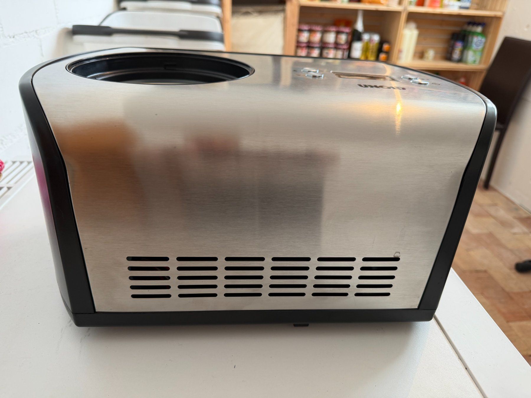 Elettrodomestici da cucina: Eismaschine mit Kompressor: UNOLD 48865 – Usato da Mammern venduto da Rohrd