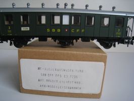 AKU / Liliput C3 7236 der SBB, mit offener Plattform