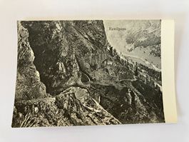 Postkarte von Lenk, Rawilpass