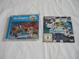 DVD + CD Neu OVP - Playmobil future planet + Die Playmos 70