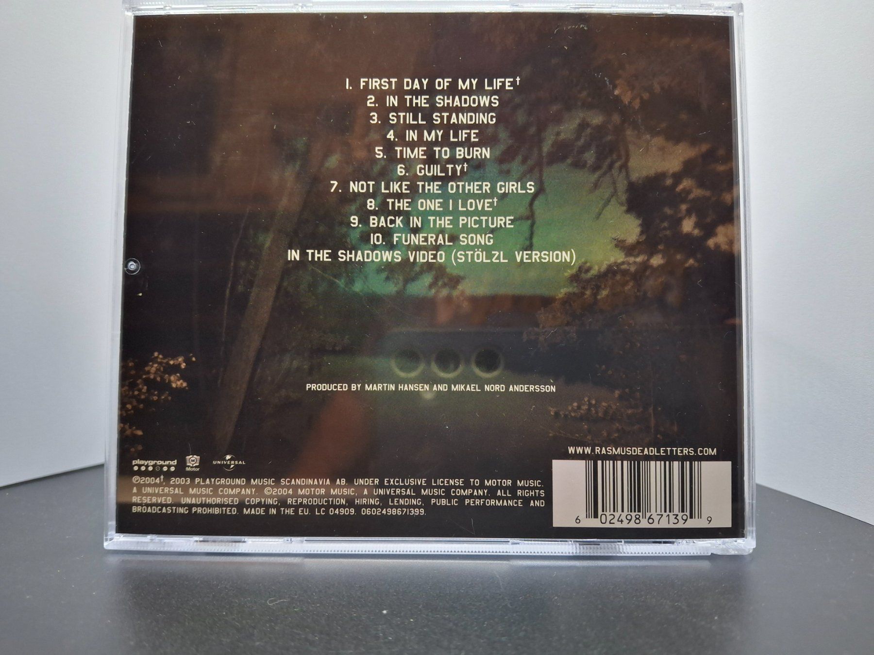 CD: The Rasmus – Dead Letters – Usato da St.Gallen venduto da jalamusic 1