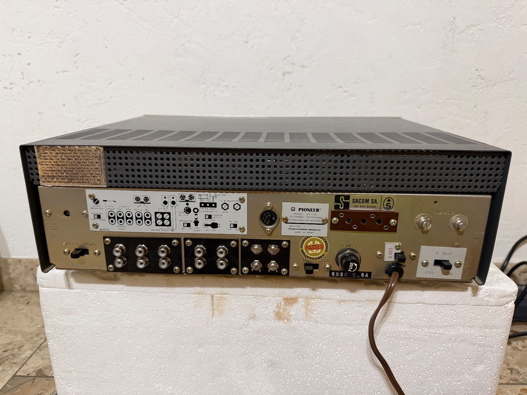 Pioneer Ricevitori: Pioneer LX-34  Röhren Receiver – Usato da Plan-Les-Ouates venduto da Shocc 3