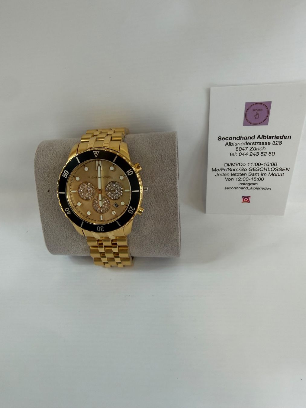 Michael Kors Orologi: Michael Kors Uhr in Gold – Usato da Zürich venduto da SecondhandZurich