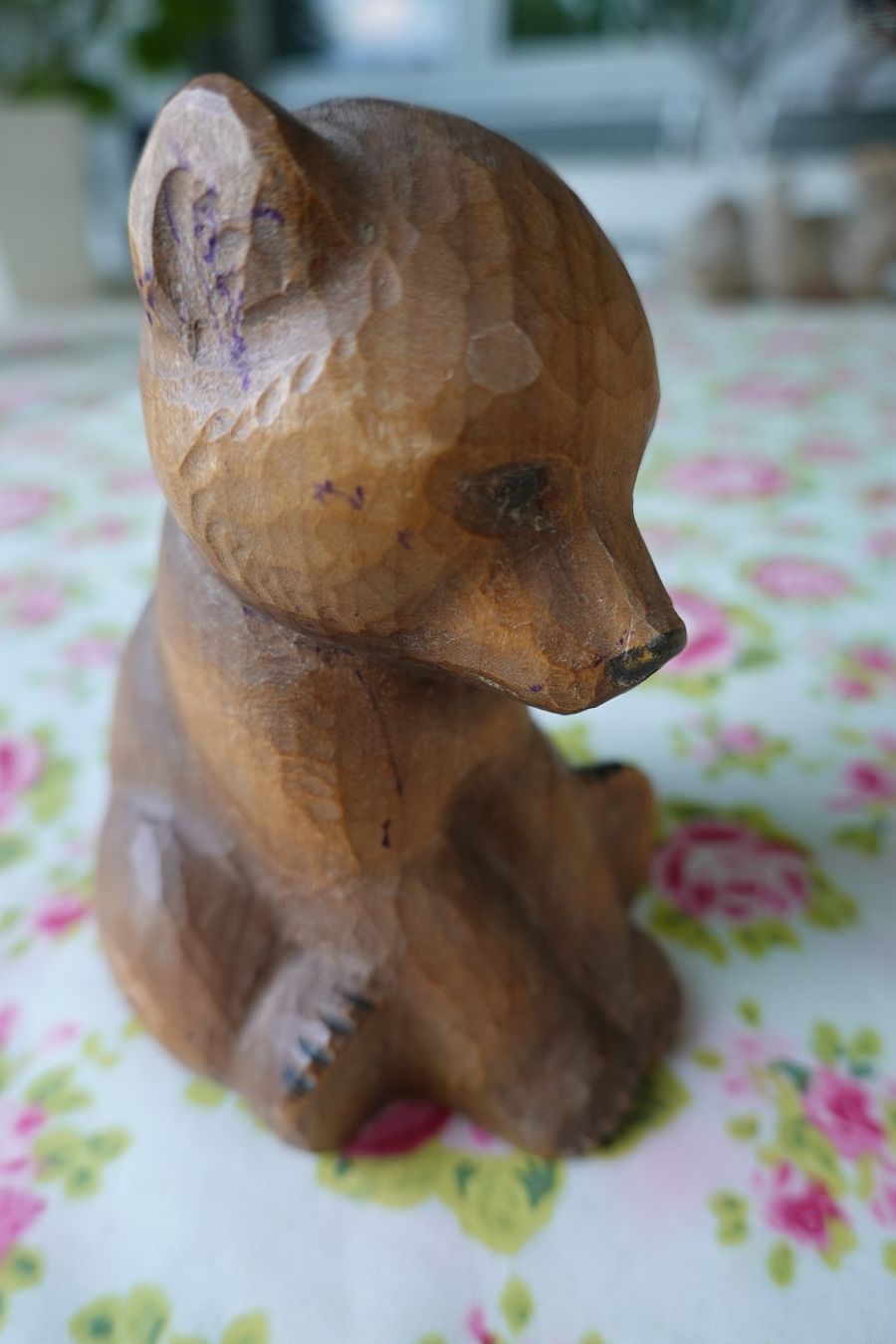 Figuren: antike Holzfigur Bär wahrscheinlich Brienzer Schnitzerei – Gebraucht aus Jona von simongarden 1