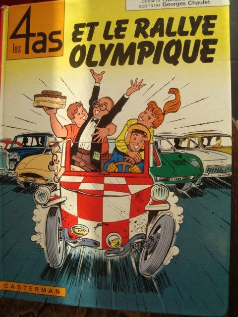 BD: Les 4 as et le rallye olympique – D'occasion à Fribourg par ruswil007