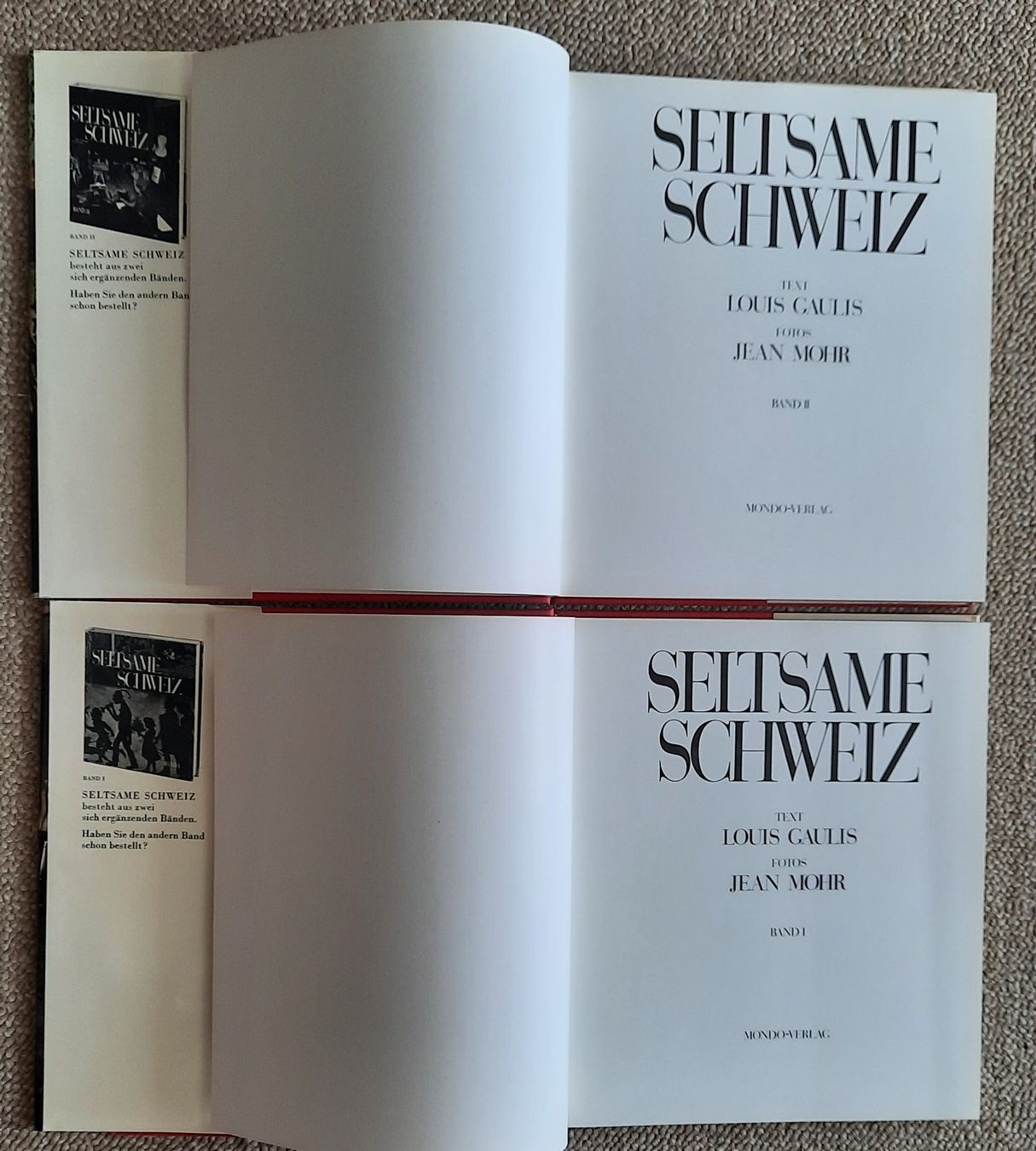 Libri: 2 Bildbände: Seltsame Schweiz – Nuovo (secondo la descrizione) da Niederteufen venduto da Buecherwurm_70 2