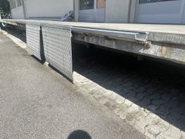 1x Alu Überfahrrampe + 3m Leiste (neu) - Top Zustand!