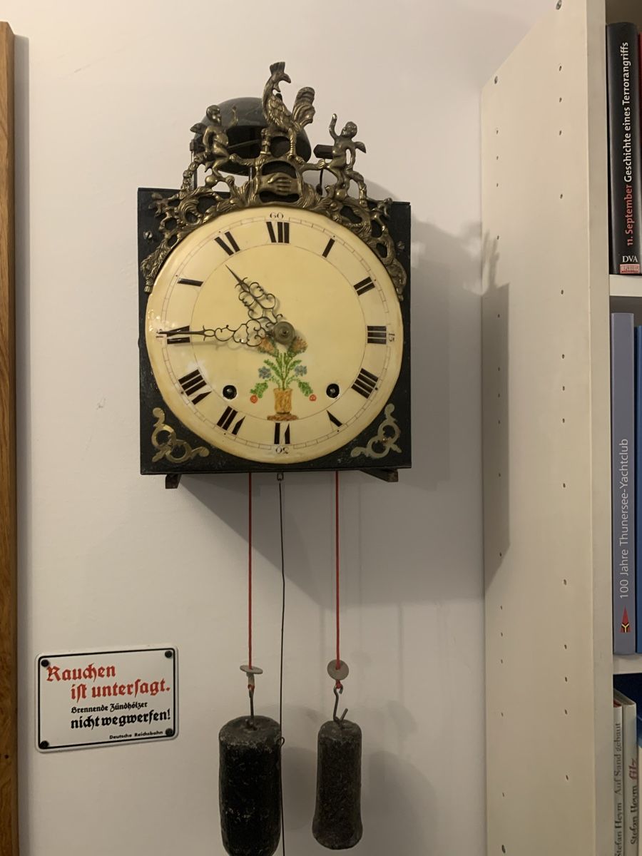 Orologi: Antike COQ-Uhr ca. 1850 – Usato da Thun venduto da xsaraa 1
