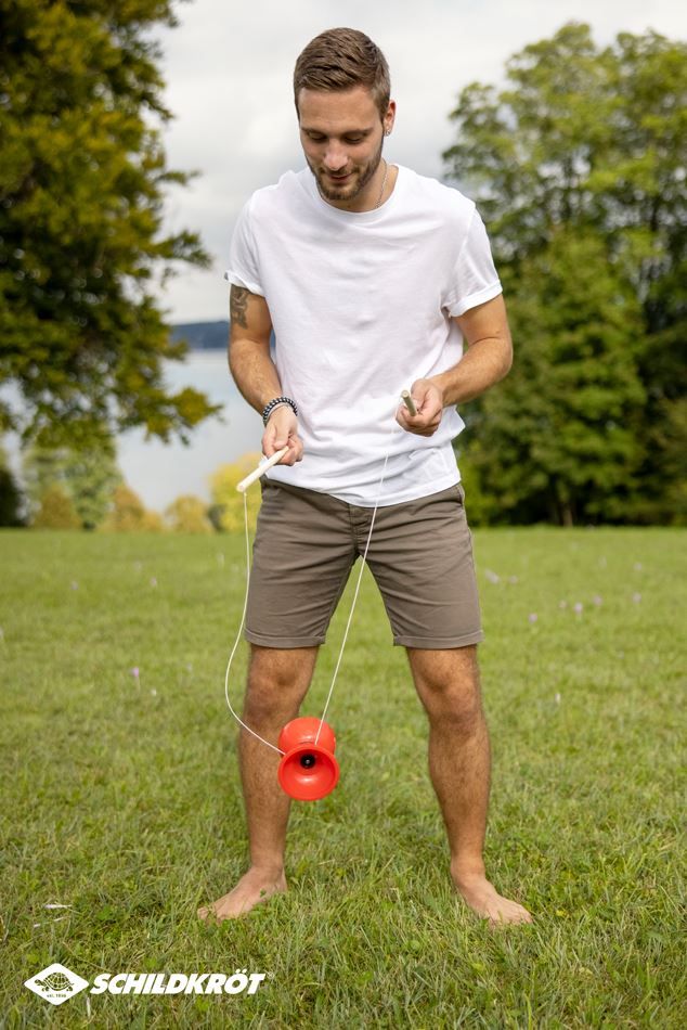 Giochi: Diabolo Set, aus Polyethylen, rot – Nuovo e nell'imballaggio originale da St. Gallen venduto da cointec 6