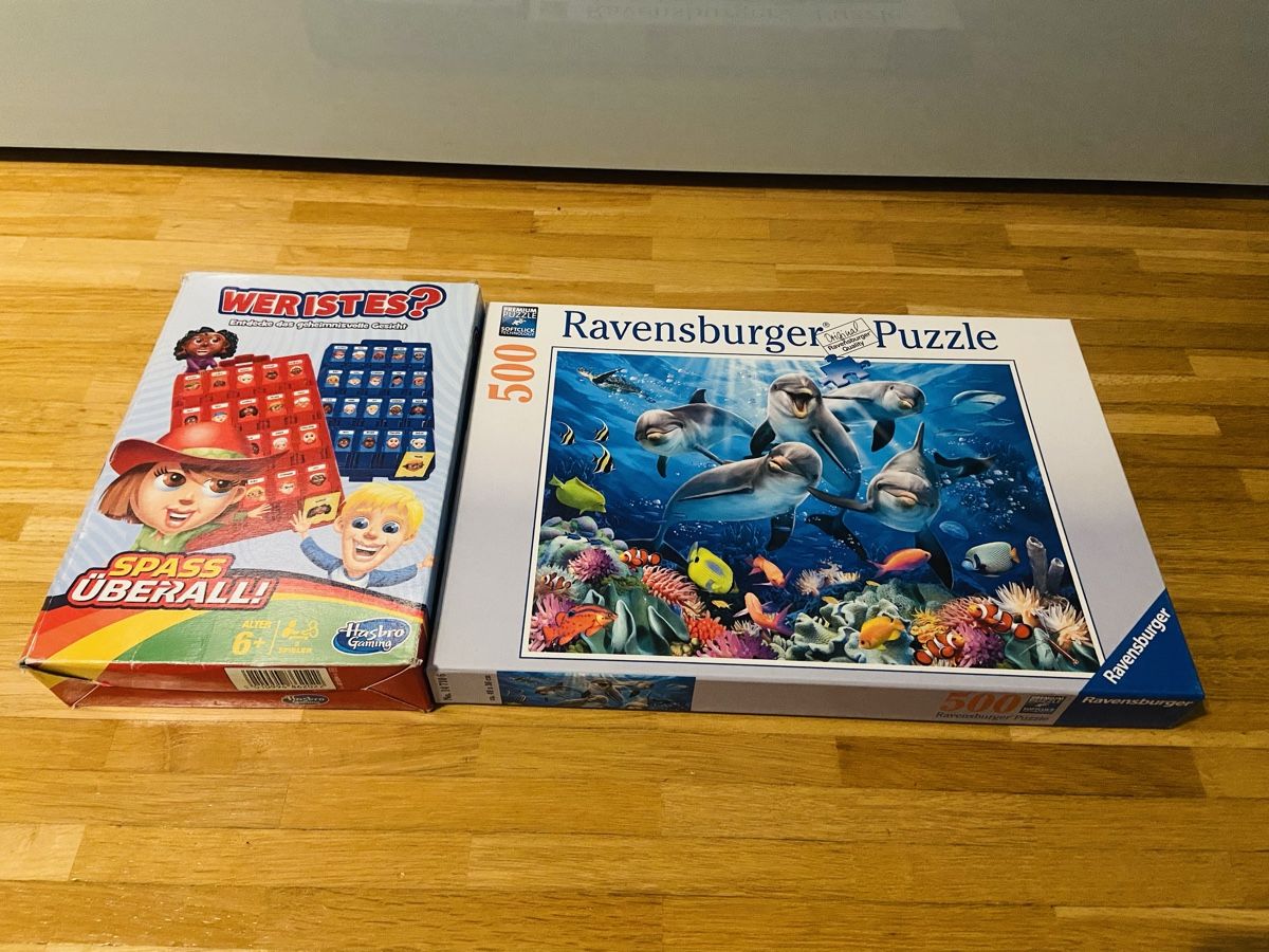 Ravensburger Puzzles: Delfin Puzzle 500 Teile – Gebraucht aus Zürich von pluto124