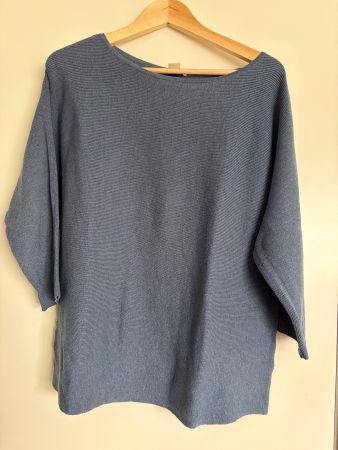 Damenpulli Gr. L blau