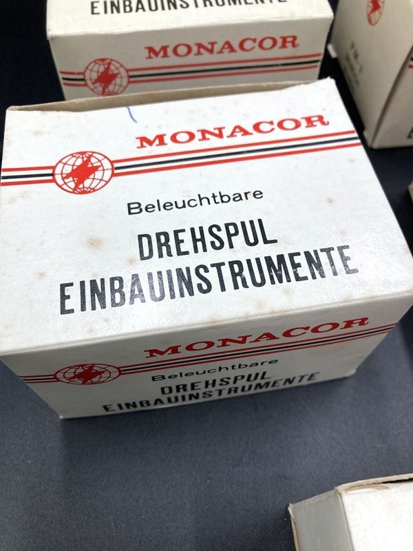 Monacor Messen: MONACOR | EInbauinstrument | Galvanometer | 5Stk. – Neu (gemäss Beschreibung) aus Wittenbach von Restwert_St-Gallen 4