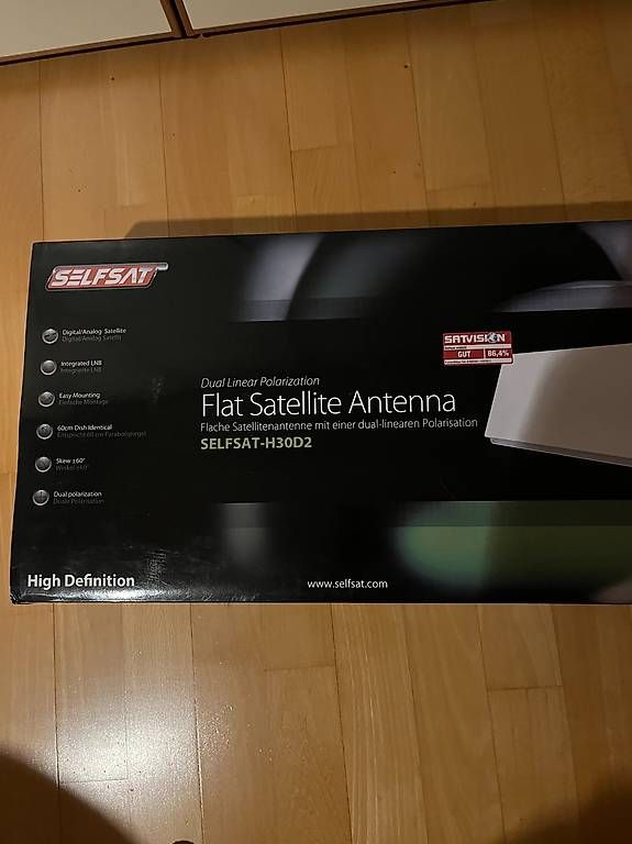 Satellitenschüssel: Satelittenantenne, Satelittenfinder mit Halteständer – Gebraucht aus Maienfeld von ang_6pbr 3