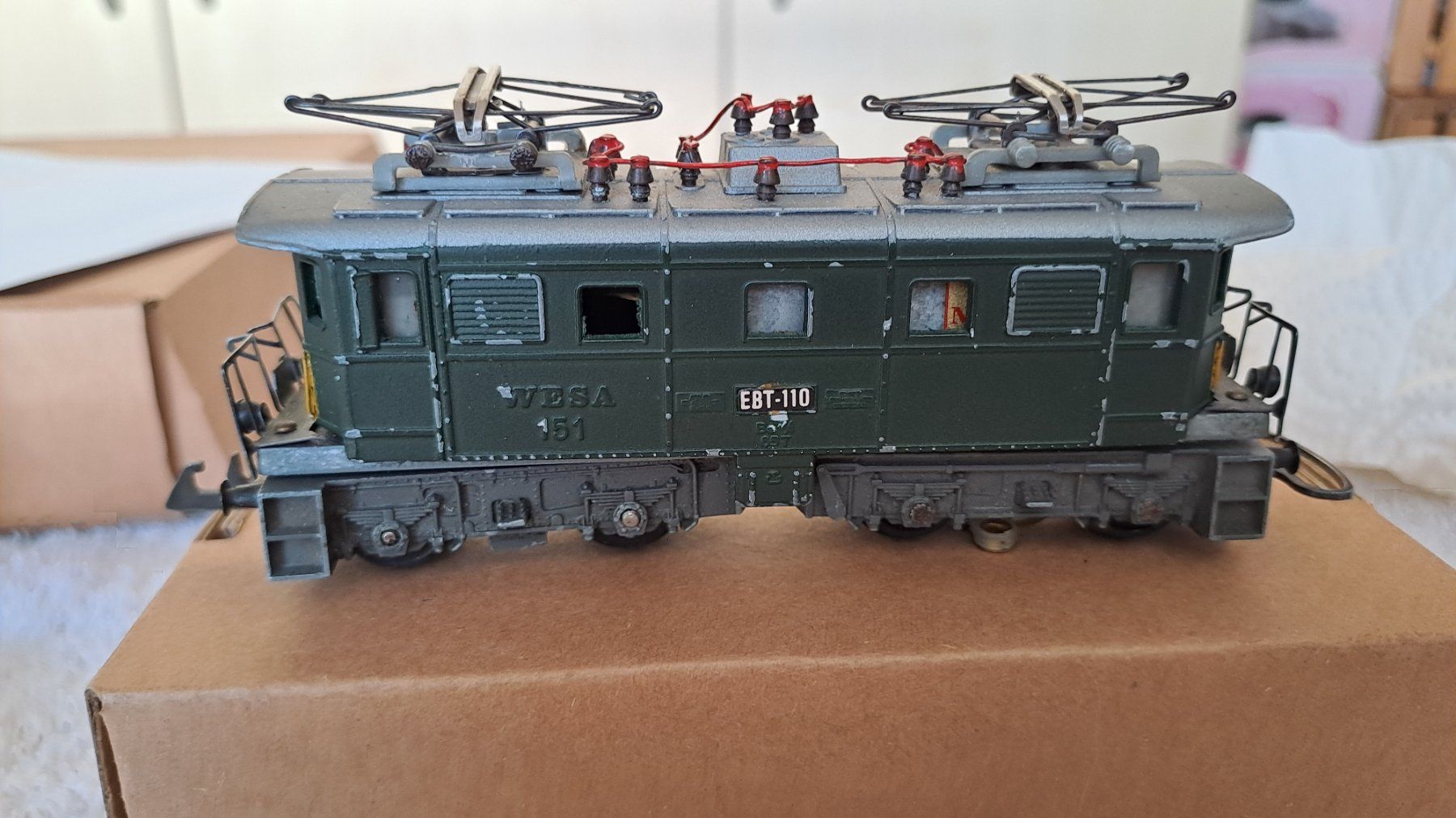 Wesa Modellini di ferrovie: WESA 2 Loks Ee 3/3 // EBT 110 / 35 – Difettoso da Winterthur venduto da Riebeli333 2