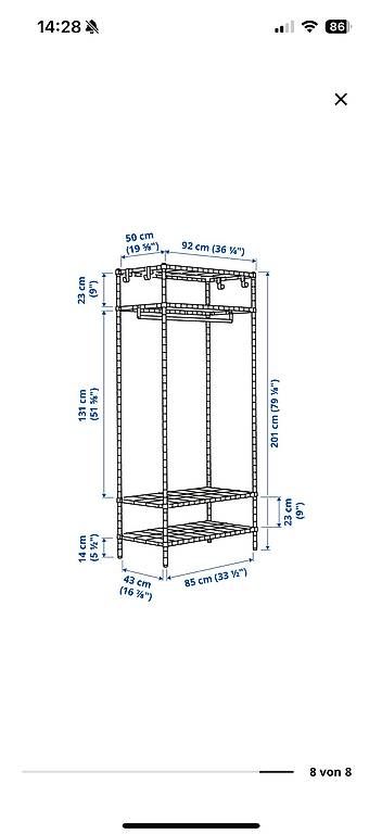 Ikea Guardaroba: Omar Garderobe – Usato da Luzern venduto da noe_8lwp 1