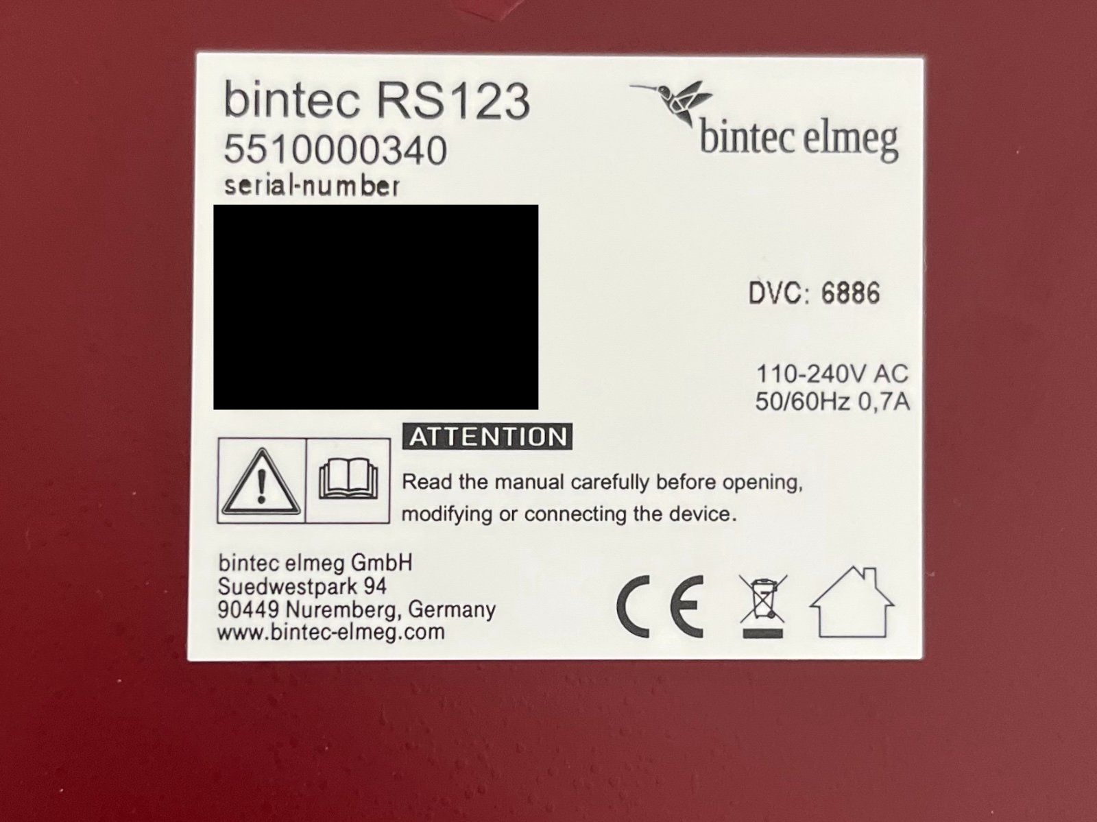 Modem & Router: FTTH-Router: bintec RS123 – Usato da Stäfa venduto da mactrix 2