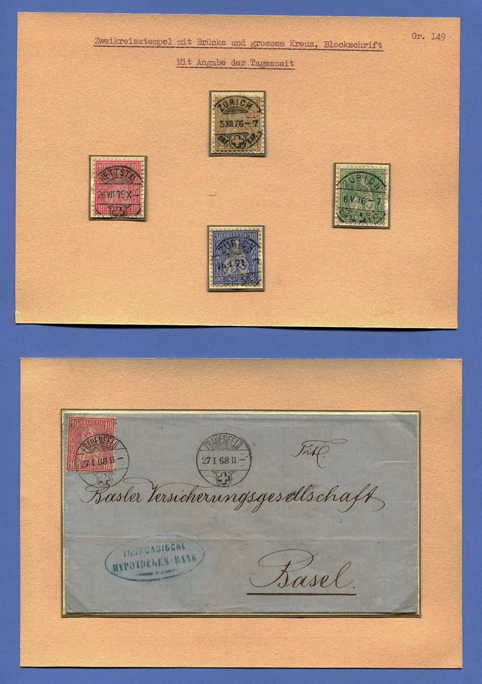 Timbri: Zweikreisstempel Gr. 149 – Usato da Maggia venduto da philtrade