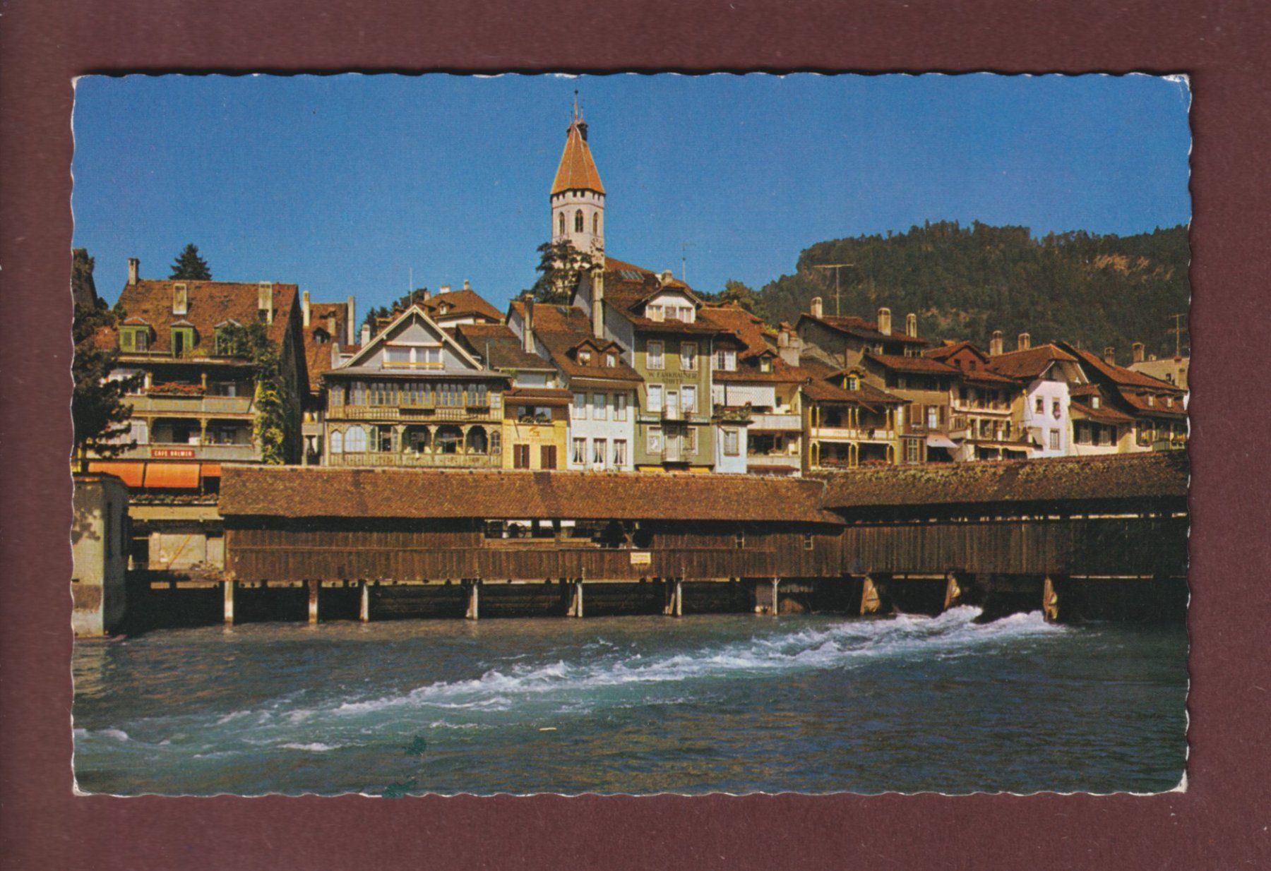 Cartoline postali: THUN - 1974 Feldpost – Usato da Pully venduto da nicecards