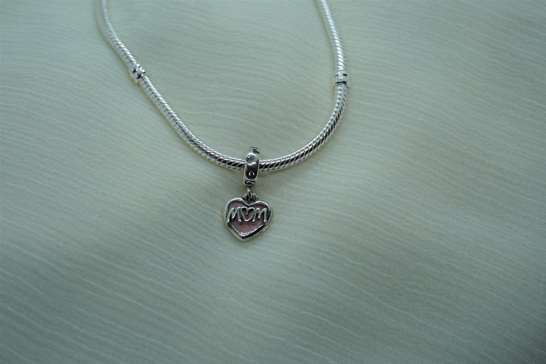 Ciondoli: Charm "MOM" zu Pandora Silber 925 – Nuovo (secondo la descrizione) da Niederbüren venduto da Fidi5 3