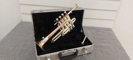 Fasch FPT-200 piccolo trompete Hoch-Bb/A- 4-Piston-Ventile