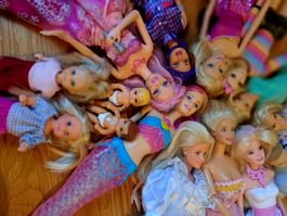 Barbie Mattel Ken Familie16 Puppen 1960 Musik Licht