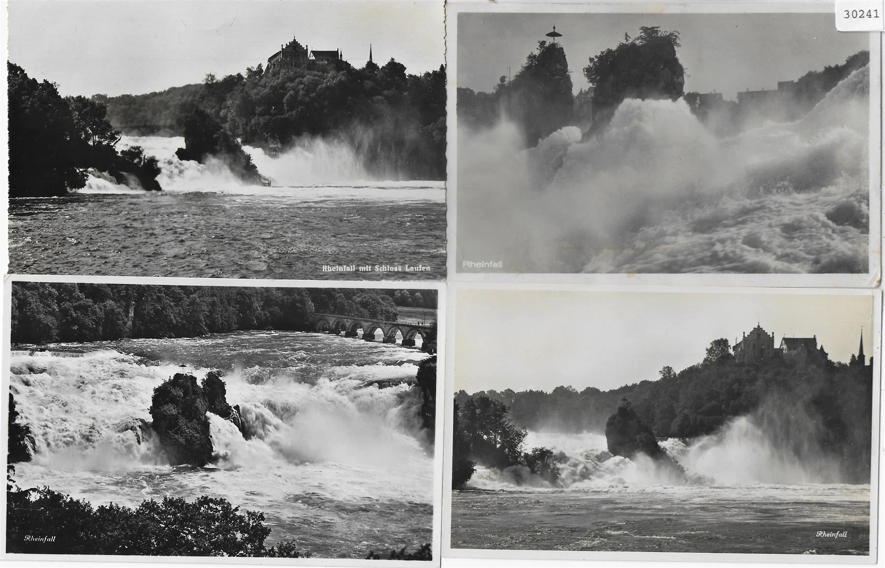 Ansichtskarten: 4 AK Rheinfall – Gebraucht aus Ettingen von Kartenplanet
