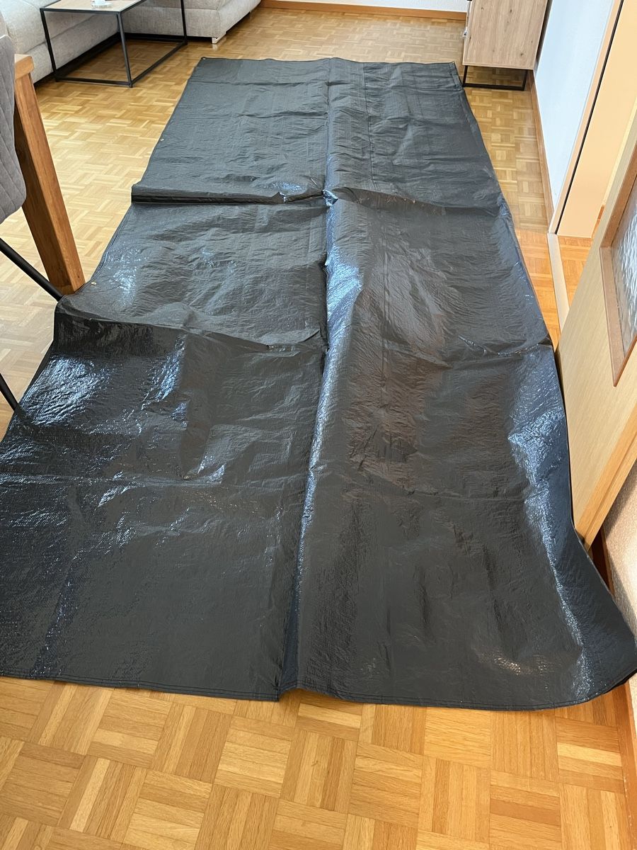 Altro: Blache (Abdeckung) sehr gross mit Oesen und Heringen – Usato da Sursee venduto da Since1975 1