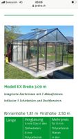 Gewächshaus Platina EX 3.09 x 6.04m NEU