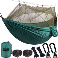 Camping Hängematte Campingliege mit Moskitonetz 300x200cm