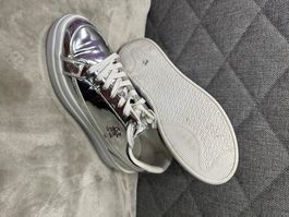 TH Elevated Court Sneaker Silver de la marque Tommy Hilfiger
