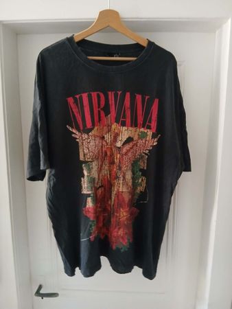 Nirvana T-Shirt schwarz Grösse Xl