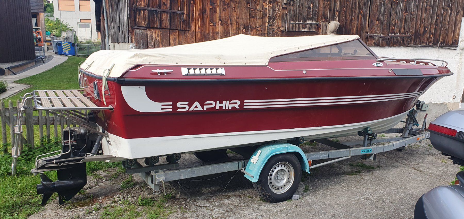 Schweizer Barche: Vends magnifique Saphir 700 de 1983. – Usato da st legier venduto da Lolito68 3