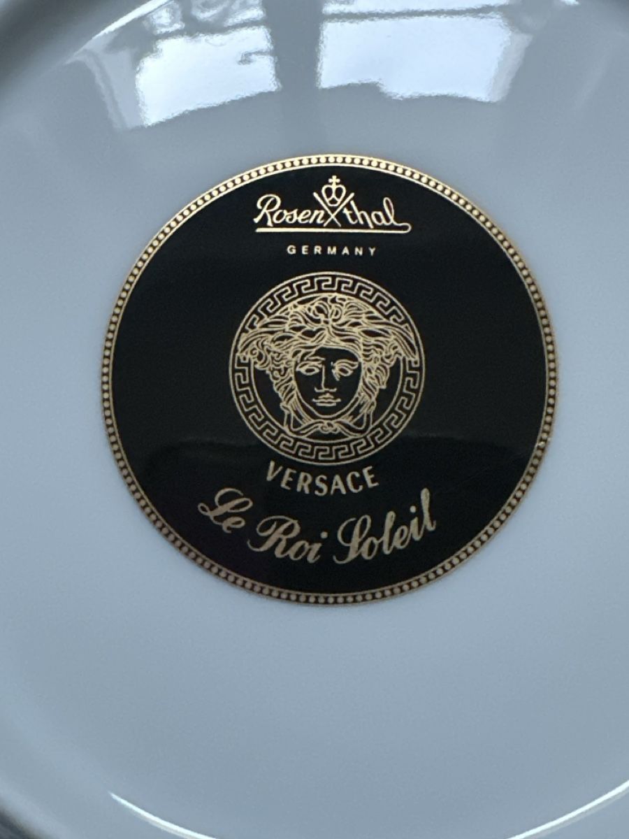 Versace Piatti: Rosenthal Versace Le Roi Soleil Teller neu – Nuovo (secondo la descrizione) da Bern venduto da schnupka 2