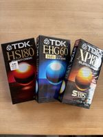 TDK VHS Kassetten Neu