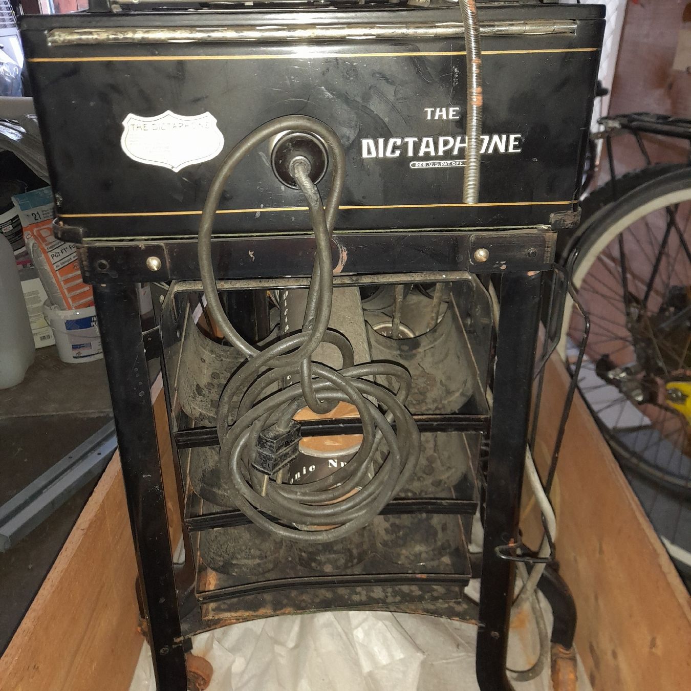 Tutte le macchine: Antike Dictaphone ca 1910 – Difettoso da Luzern venduto da steuereinheit 4