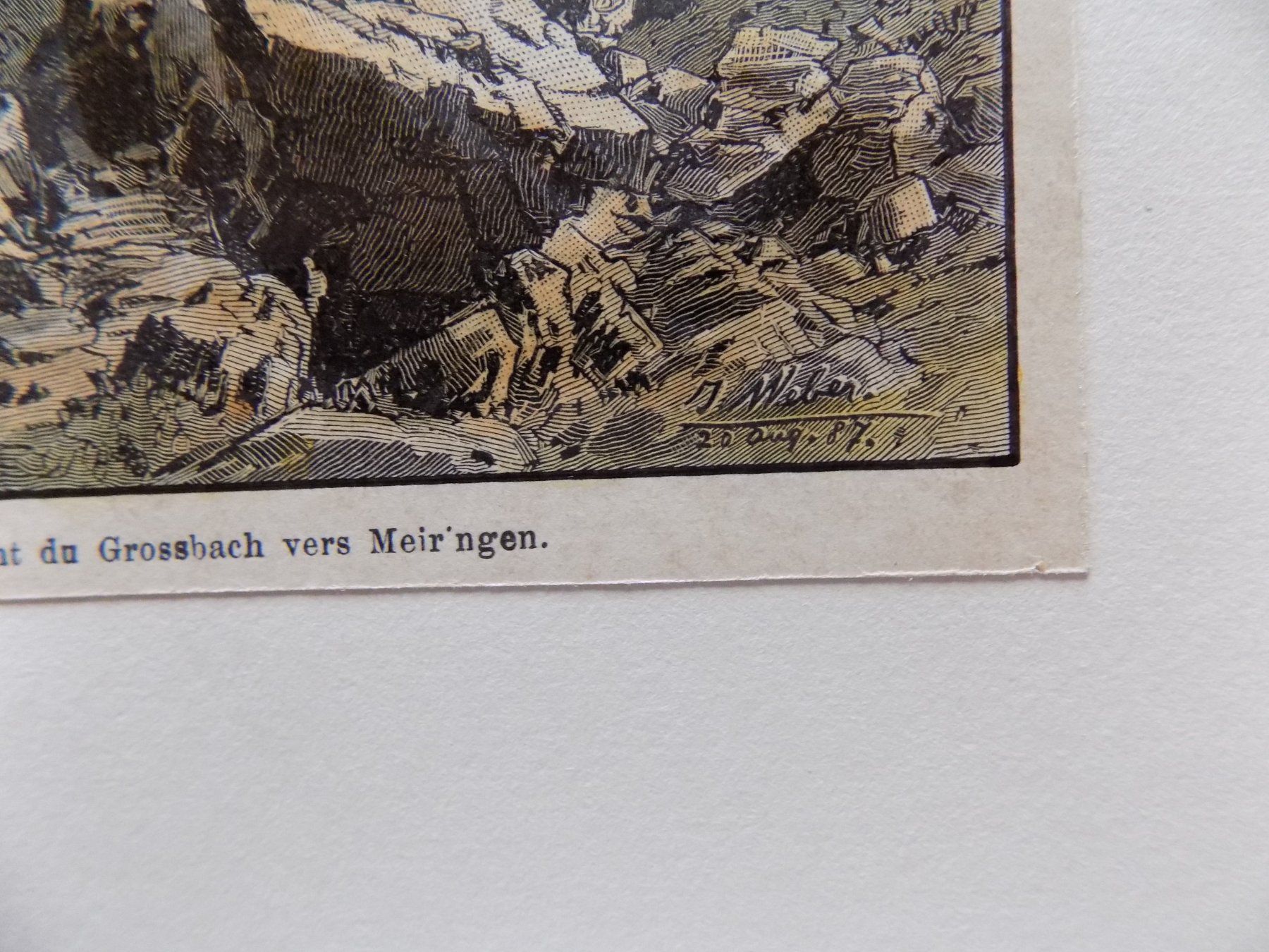 Stiche: Meiringen Grossbach – Gebraucht aus Risch von Rischli15 3