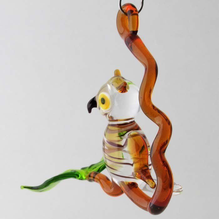 Statuette: Glas Vogel Eule auf Ast klein – Nuovo (secondo la descrizione) da Stein am Rhein venduto da Vitrum8260 1