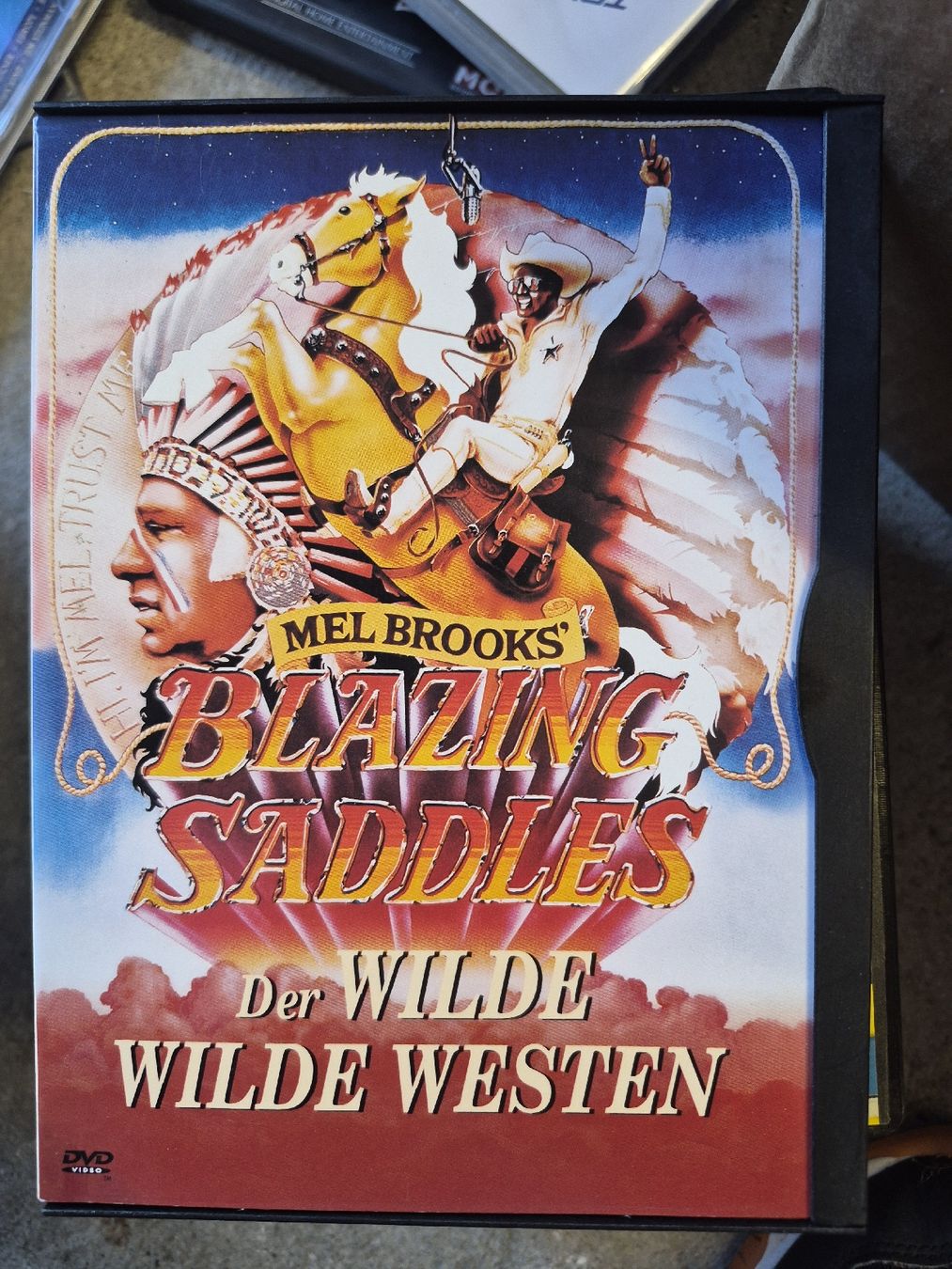 Tutti i DVDs: Blazzing Sadles Der Wilde Westen  – Usato da Oberegg venduto da kev_58s7