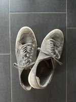 Herren Schuhe Stoff Grau Gr. 42,