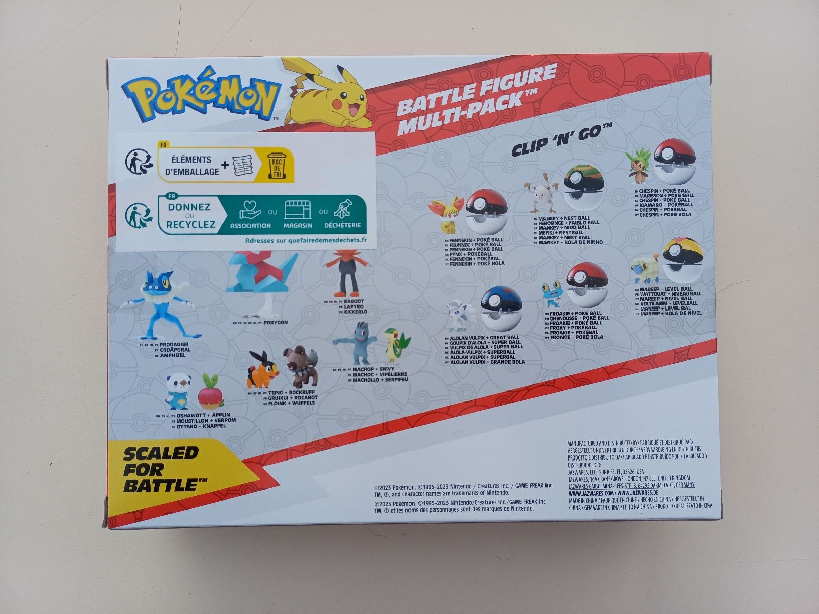 Giochi: Pokémon "Battle Figure Multi-Pack" Neuf  – Nuovo e nell'imballaggio originale da Begnins venduto da Drastic-Sound 1